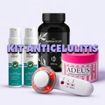 Kit Anticelulitis: Ultrasonido + Spray Reductor + Crema + Venotónico Oral