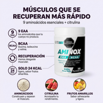 Aminox EAA EliteMax 500g: aminoácidos esenciales, BCAA y citrulina