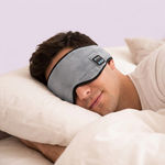 Duerme con Música y Total Oscuridad - Antifaz Bluetooth para Dormir