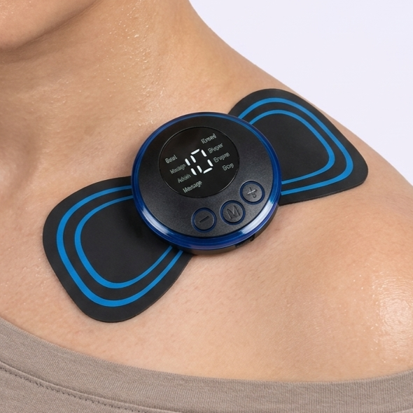 Relaja tus músculos donde los necesites - Mini Masajeador de Electroestimulación EMS