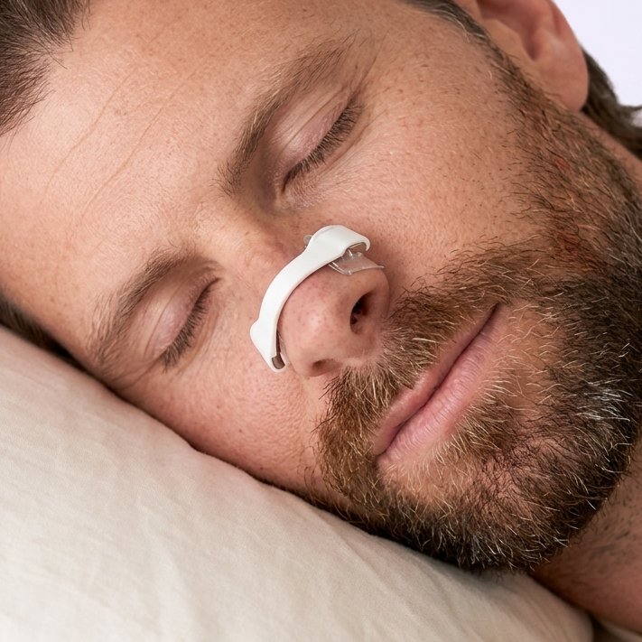 Duerme mejor y respira libre - Kit Dilatador Nasal Magnético Antirronquidos