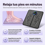 Alivia la fatiga de tus pies desde casa - Almohadilla Masajeadora EMS
