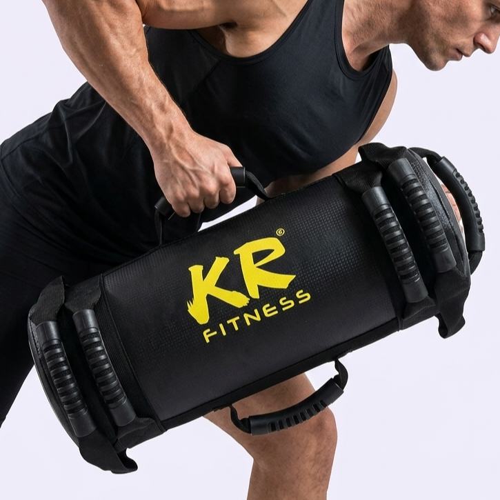 Entrena fuerza y resistencia con un solo equipo - Saco de Arena con Agarre 20kg