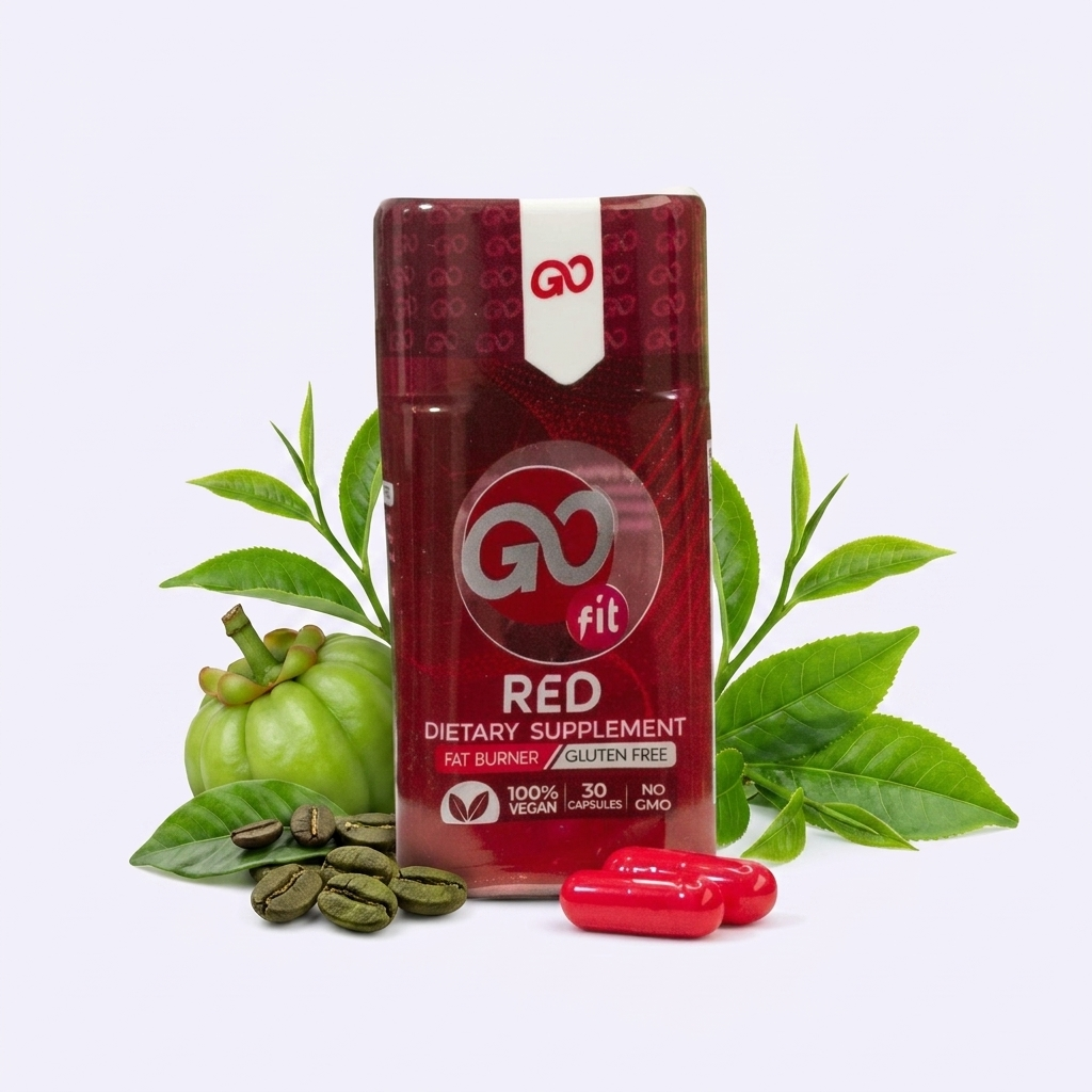 Quema grasa y acelera tu metabolismo - Quemador de Grasa GoFit Red