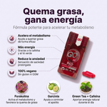 Quema grasa y acelera tu metabolismo - Quemador de Grasa GoFit Red