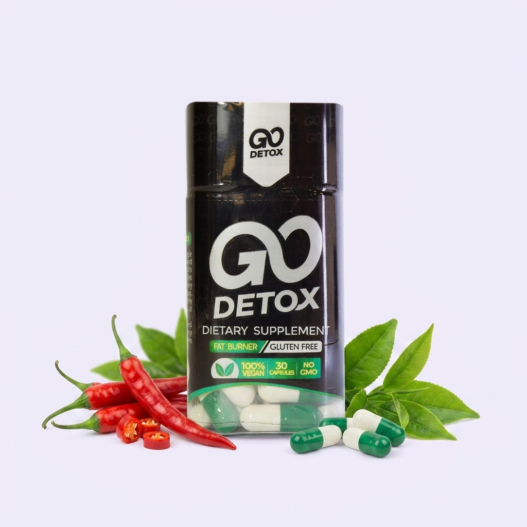Desintoxica tu cuerpo y quema grasa a la vez - Quemador de Grasa GO Detox