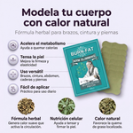 Modela tu cuerpo con calor herbal - Parche de Moxibustión Quema Grasa