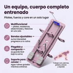 Entrena Cuerpo Completo en Casa - Tabla de Pilates Plegable Multifuncional