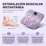 Alivia la Fatiga y Mejora la Circulación en tus Pies - Tapete Masajeador EMS