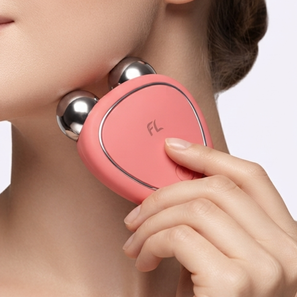 Reafirma tu Rostro y Cuello con Microcorriente - Masajeador Facial de Microcorriente