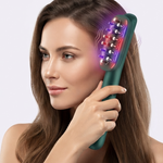 Fortalece tu Cabello y Estimula el Crecimiento con Radiofrecuencia - Cepillo de Radiofrecuencia y Luz LED