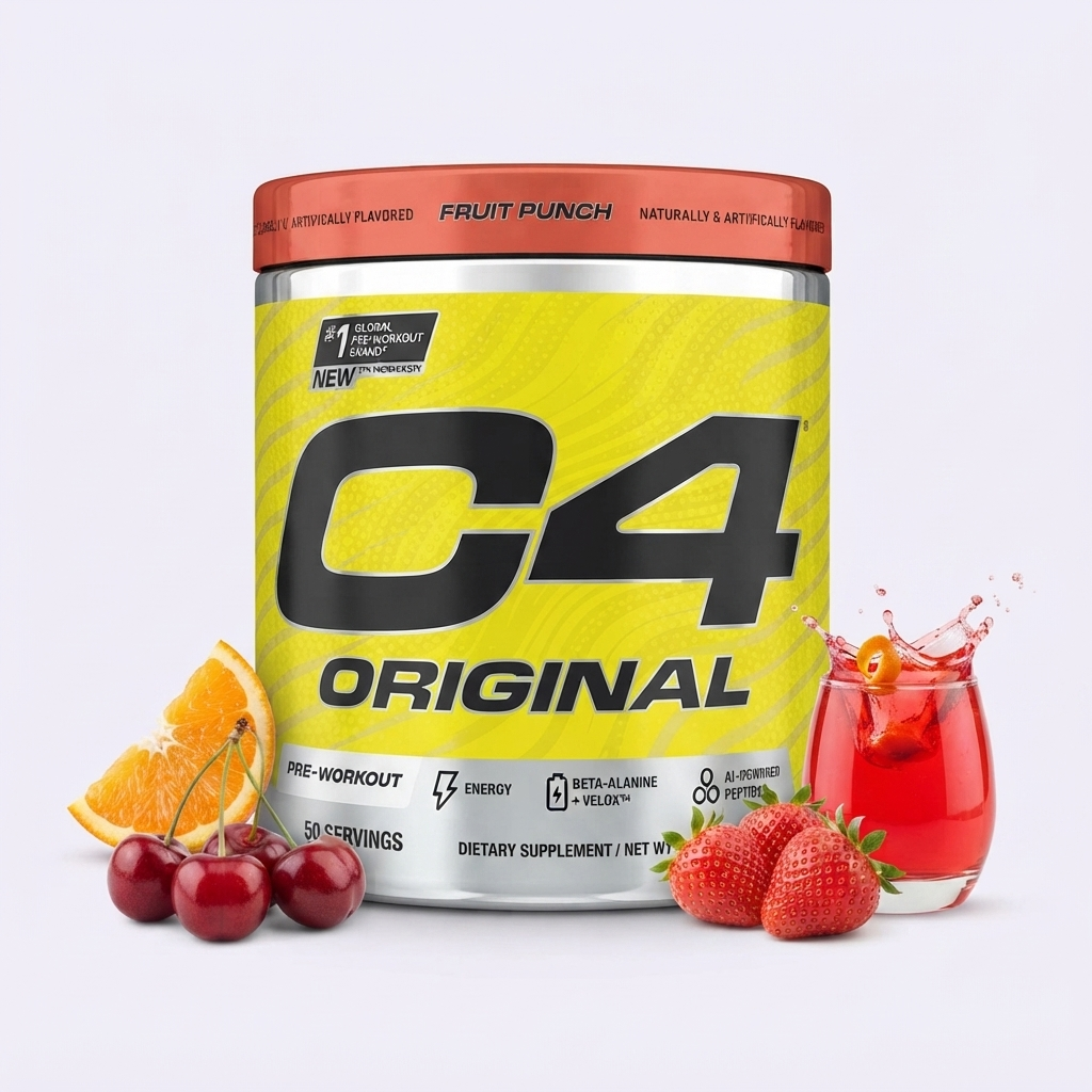 Energía Explosiva y Máximo Rendimiento en Cada Entrenamiento - C4 Original Pre-Entreno