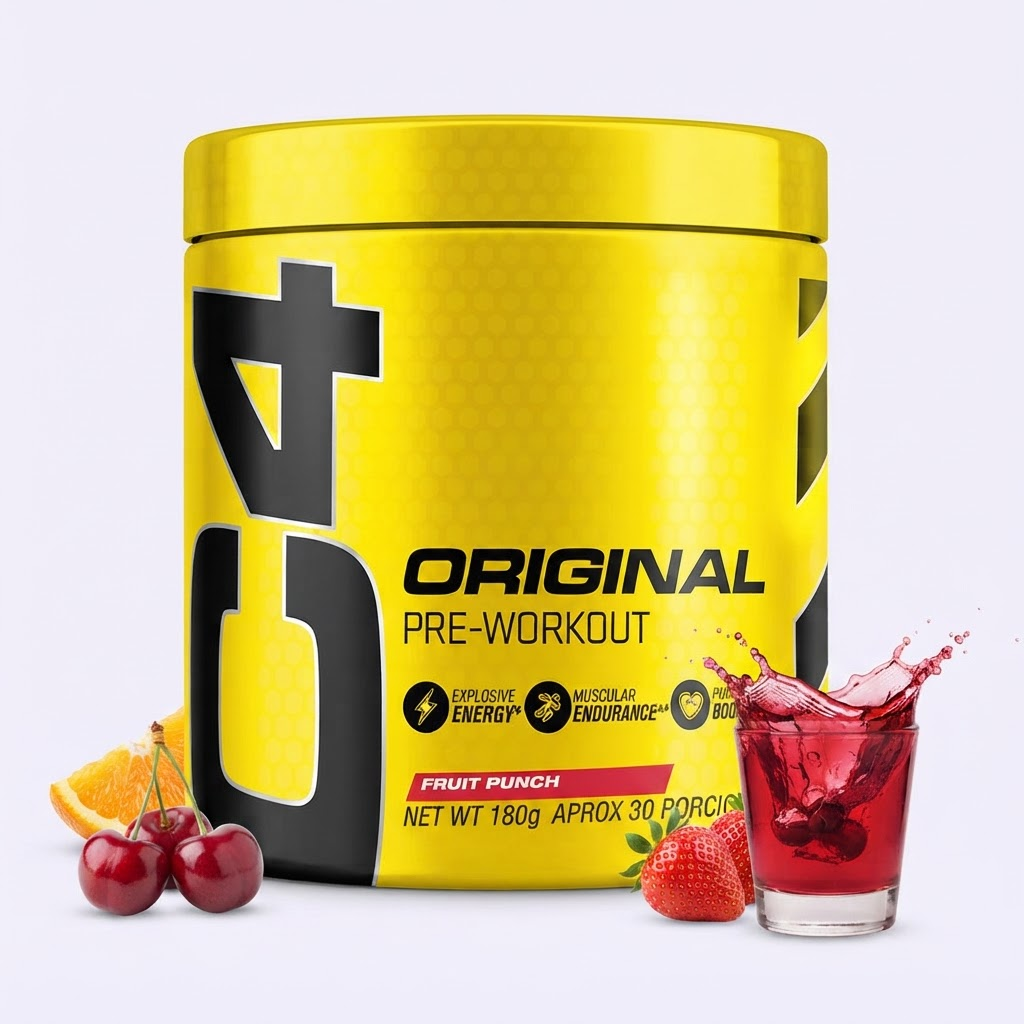 Energía Explosiva y Máximo Rendimiento en Cada Entrenamiento - C4 Original Pre-Entreno 30 Servicios
