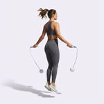Entrena Cardio en Cualquier Espacio - Cuerda para Saltar Inalámbrica con Contador Digital