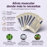 Alivia el dolor muscular y articular en minutos - Parche Herbal Transdérmico