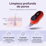 Elimina puntos negros y limpia tus poros a fondo - Removedor de Puntos Negros por Succión