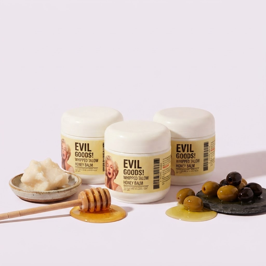 Repara y nutre profundamente tu piel con sebo de res y miel - Combo X3 Bálsamo Whipped Tallow Honey Balm