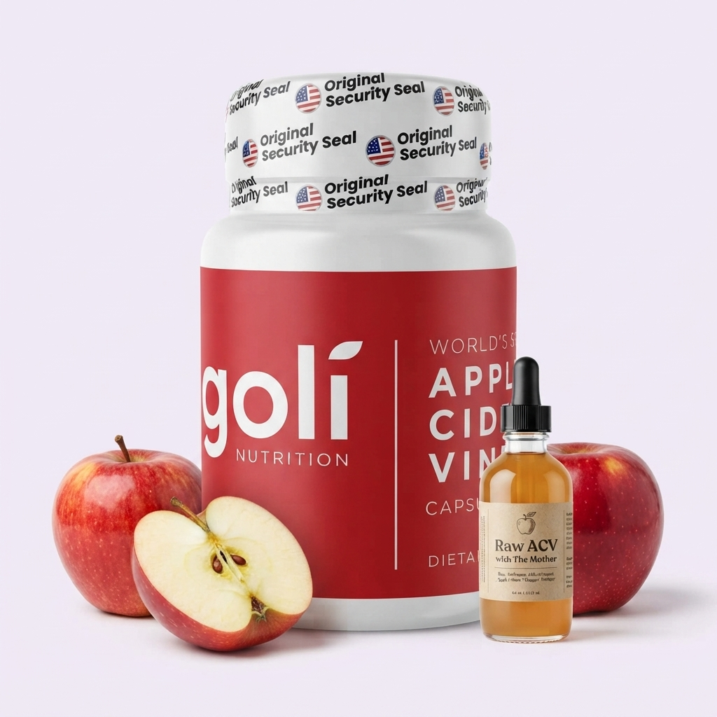 Aprovecha los beneficios del vinagre de manzana sin el sabor fuerte - Cápsulas de Apple Cider Vinegar