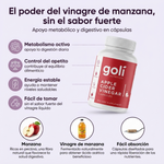 Aprovecha los beneficios del vinagre de manzana sin el sabor fuerte - Cápsulas de Apple Cider Vinegar