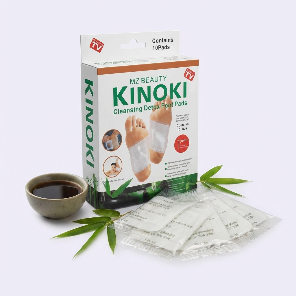 Desintoxica y energiza tu cuerpo mientras duermes - Parches Detox Kinoki x10