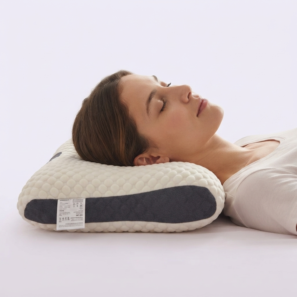 Alinea tu cuello y mejora tu descanso - Almohada Ortopédica Ergonómica