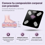 Controla tu peso y composición corporal - Báscula Inteligente Bluetooth