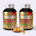 Apoya tu corazón, cerebro y sistema inmune - Combo X2 Omega 3 Active Plus 1300mg