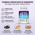 Apoya la limpieza de tu organismo y potencia tu dieta cetogénica - Suplemento Keto Detox TOPLUX