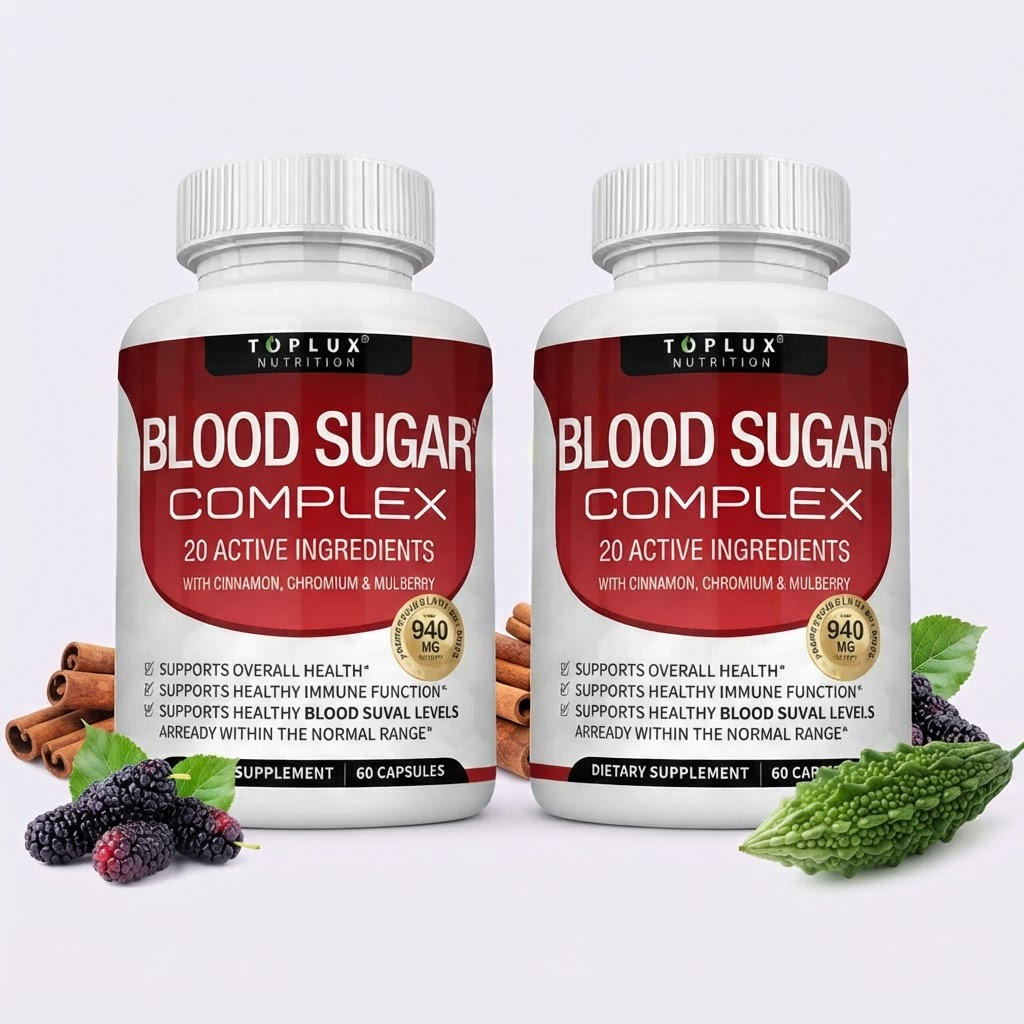 Apoya niveles saludables de azúcar en sangre - Combo x2 Blood Sugar Complex