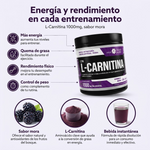 Aumenta tu energía y mejora tu rendimiento físico - L-Carnitina en Polvo Natural Health
