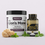 Claridad mental, energía y bienestar en un solo combo - Combo Melena de León en Polvo + Cápsulas Masticables