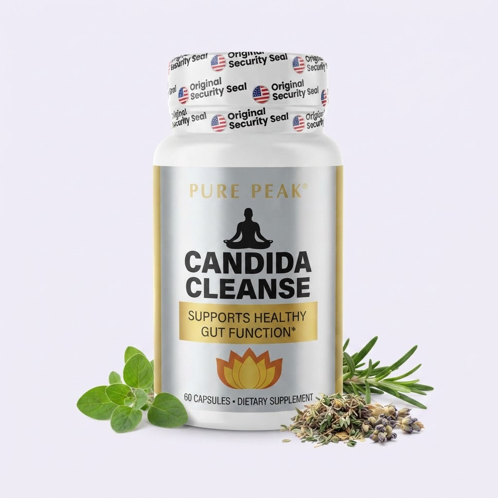 Apoya tu salud intestinal y siente mayor ligereza cada día - Candida Cleanse 60 Cápsulas