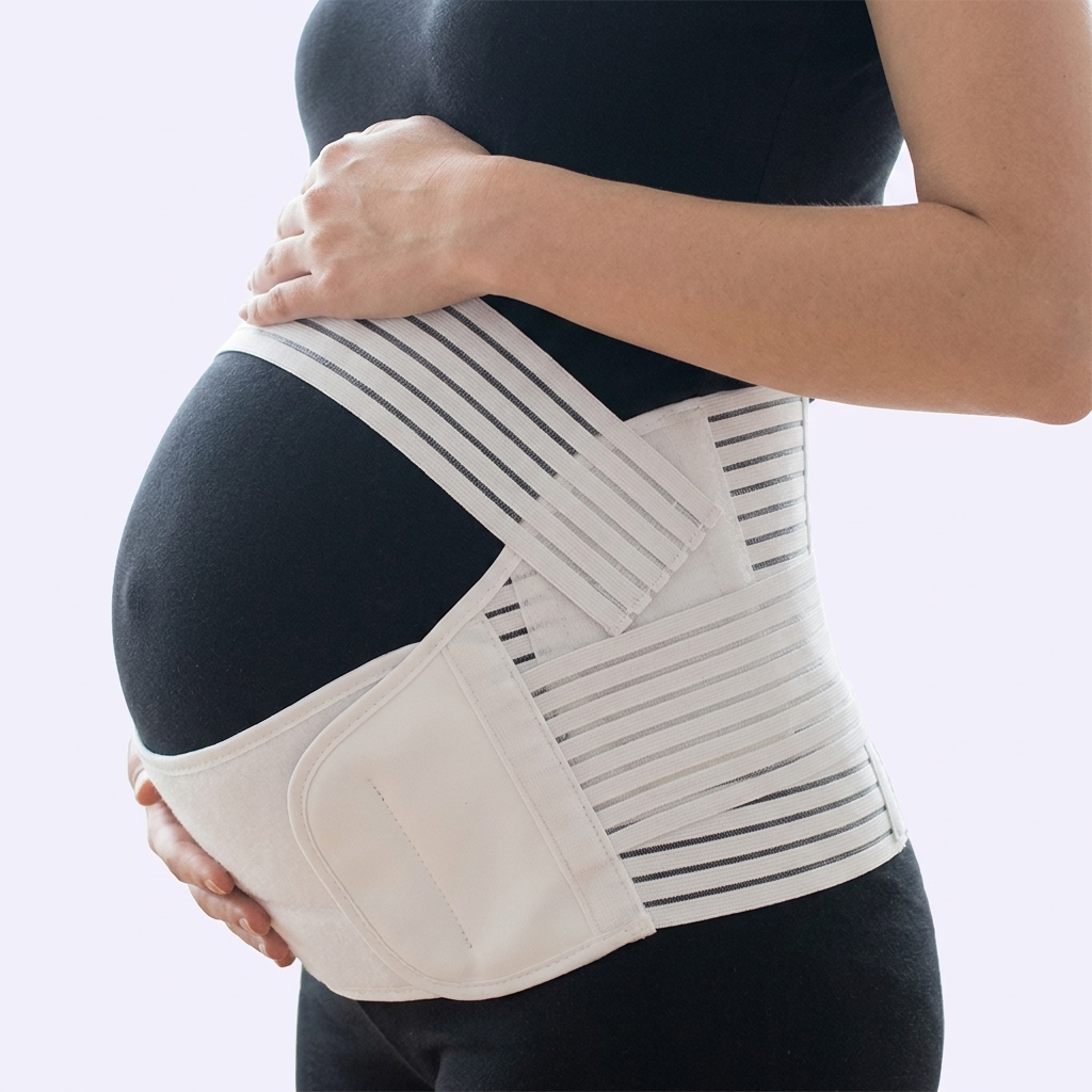 Soporte lumbar y abdominal para un embarazo más cómodo - Faja Cinturón para Embarazada