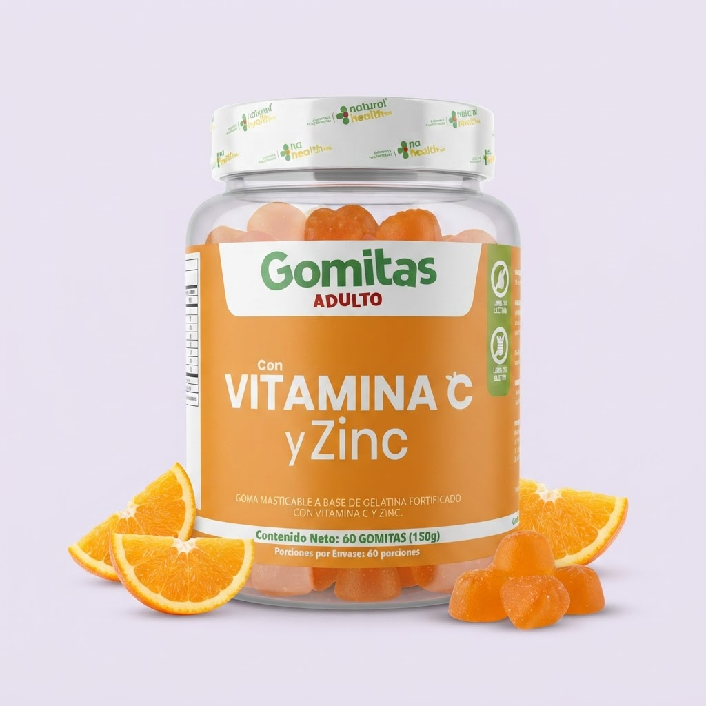 Fortalece tu sistema inmune de forma deliciosa - Gomitas de Vitamina C y Zinc