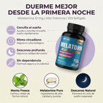 Combo Melatonin 12 mg Sleep Health x3 — Concilia el sueño más rápido y despierta descansado