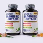 Combo Citrato de Magnesio y Potasio Greensofg x2 — Sueño, músculos y sistema nervioso en equilibrio