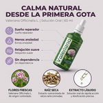 Gotas de Valeriana 60 ml — Relajación natural, menos ansiedad y mejor sueño sin dependencia