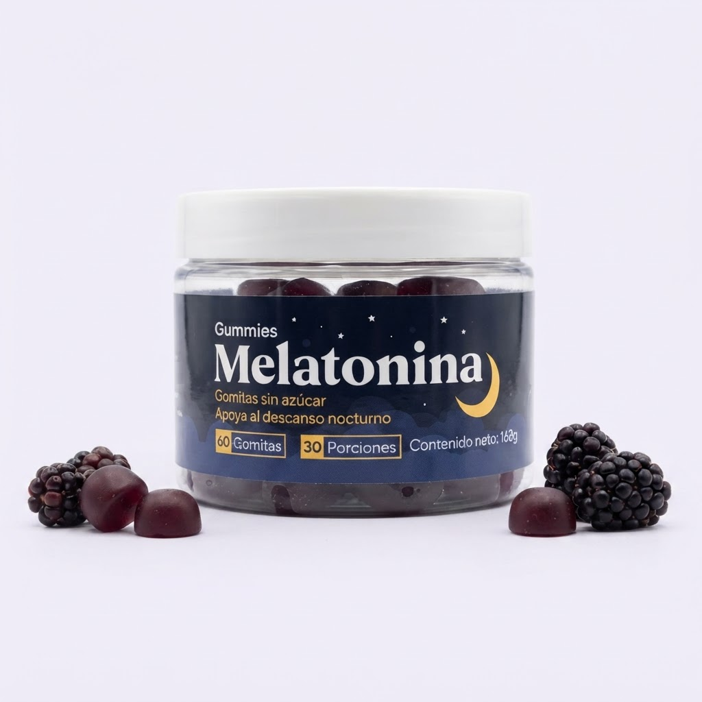 Concilia el sueño más rápido y despierta descansado - Gomitas de Melatonina Zupi 60 Gomas