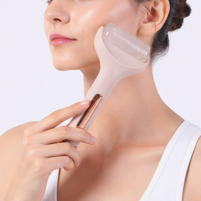 Reduce la hinchazón, activa la circulación y refresca la piel al instante - Ice Roller Facial