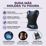 Suda más, moldea tu figura y luce una silueta plana desde el primer uso - Camiseta Osmotex Térmica Reductora Mujer