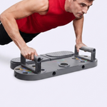 Entrena todo el cuerpo en casa con una sola tabla - Base de Deporte Multifuncional con Contador LCD