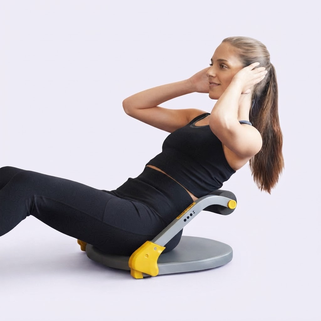 Fortalece abdomen, brazos y piernas con resultados profesionales en casa - Máquina de Abdominales Multiejercicio Tonic