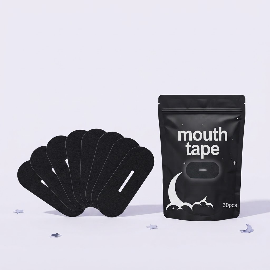 Reduce los ronquidos, mejora el sueño y promueve la respiración nasal - Parche Bucal Mouth Tape x30