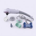 Masaje profundo, relajación muscular y alivio del dolor en casa - Magic Massager Corporal con 5 Cabezales