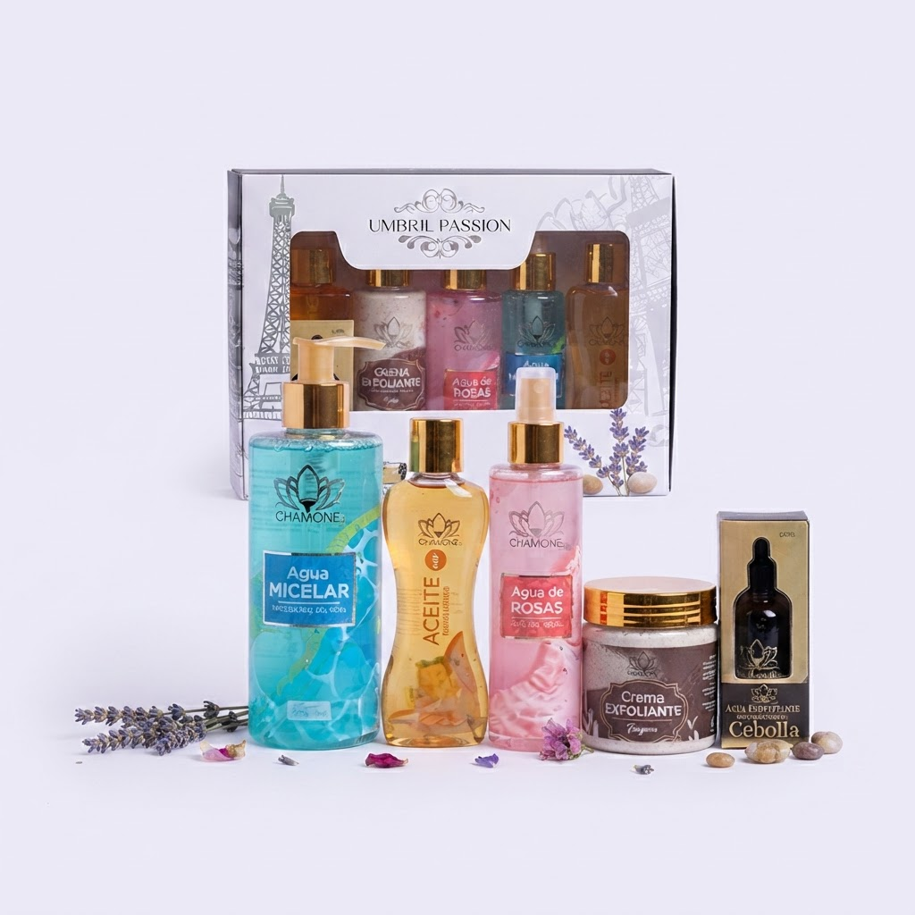 Limpia, hidrata y perfuma tu piel con un kit completo de cuidado diario - Combo Cuidado Corporal Ummer Passion