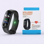 Monitorea tu salud, cuenta tus pasos y recibe notificaciones en la muñeca - Smart Band M3 Intelligence Health Bracelet
