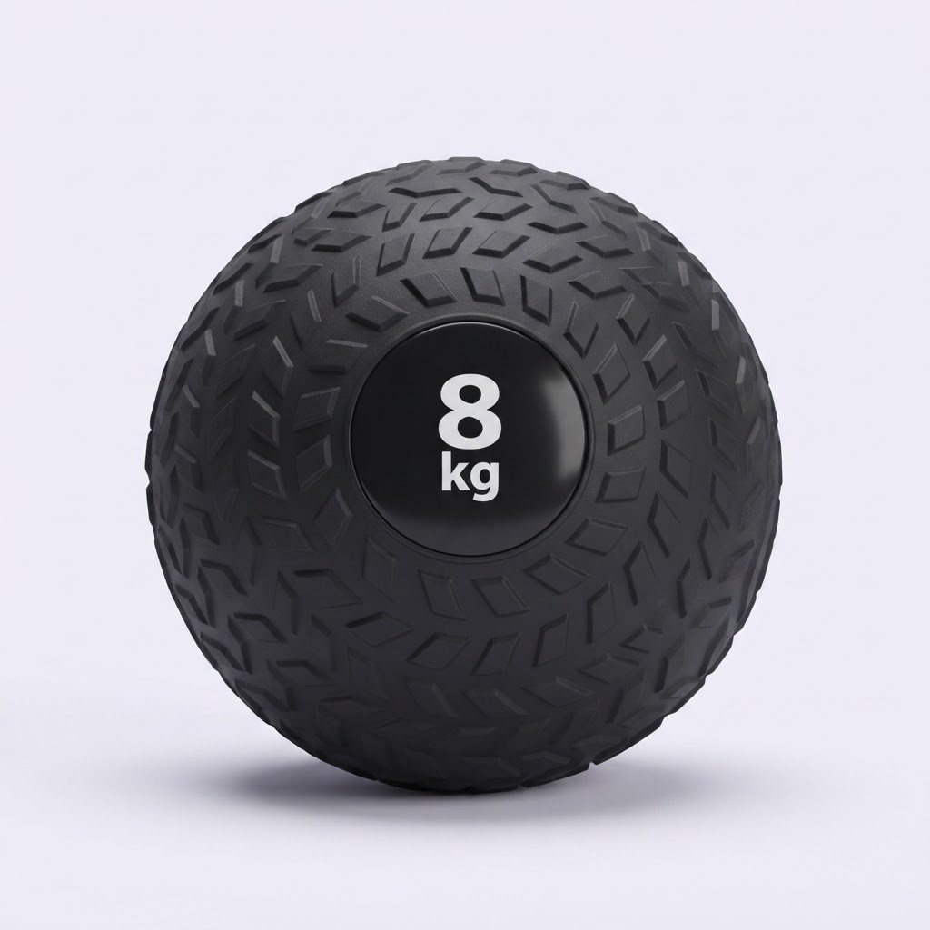 Desarrolla fuerza, potencia y resistencia con impacto total - Slam Ball Medicinal 8 kg Antideslizante