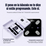 Kit Medición Deportista: Watch T55 Pro Max + Báscula Inteligente Bluetooth