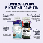 Kit Detox Base: Cleanse + Liver Detox + Keto Detox + Gomitas de Vinagre de Manzana