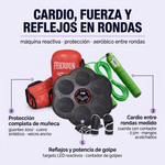 Kit Boxeo: Máquina Musical de Pared + Guantes Feierdun + Cuerda con Contador